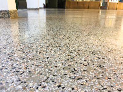 Terrazzo Flooring Install - Terrazzo Flooring Install Saint Augustine, Florida