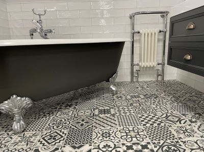 Give the Grout a Fresh, Clean Appearance!