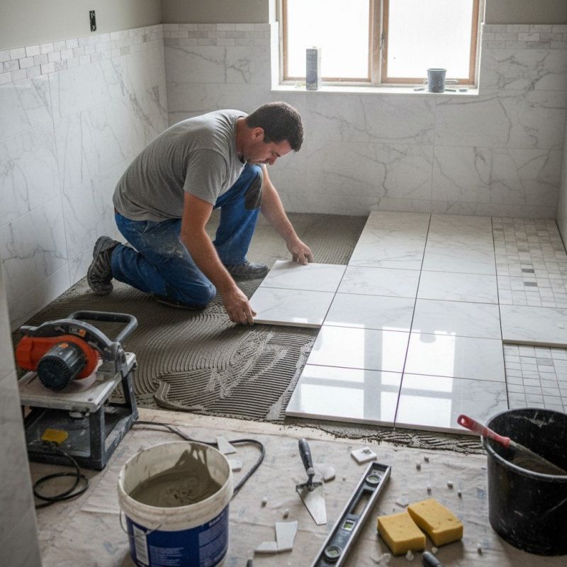 Terrazzo Tile Installation in Overland Park, KS